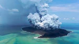 Tonga volcanic eruption; videos ...