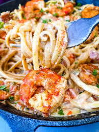 easy creamy cajun shrimp pasta video