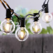 25ft Clear Globe Bulb G40 String Light Set With 25 G40 Bulbs Included Patio Lights Patio Lights G40 Bulb String Lamp Led Patio String Lights Globe Lights String From Ok360 22 35 Dhgate Com