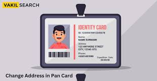 how to change address in pan card