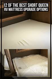 short queen mattress rv upgrade options
