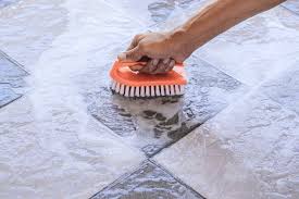 how to remove odor from concrete tile