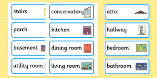 Learn everything about the house : Esl Kids House Vocabulary Cards Esl Efl Resources