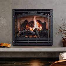 Simplifire 36 Inception Firebox With Cau Forge Decorative Front