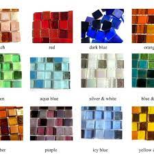 Square Glass Tiles Tile Mosaic Pieces