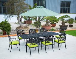 8 seats patio dining table furniture