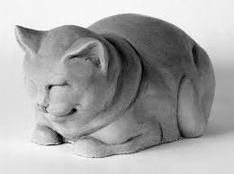 Fat Cat Sculpture Statue Com
