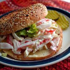 easy crab salad sandwich recipe a