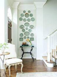 Hallway Decorating Plates