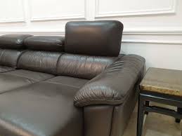 3 seater l shaped demir leather corner