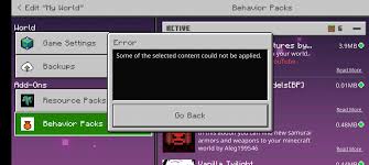¿qué ediciones de minecraft admiten realms? Bedrock Realm I M Trying To Add Mods But Every Time I Back Out For It To Load The Mods It Gives Me This And Resets All My Mods Back To What They