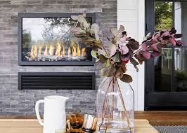 Indoor Outdoor Gas Fireplace Stio