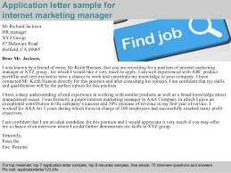Ideas of Online Marketing Manager Cover Letter Examples In Format    