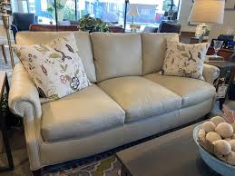 clic sofa covered in top grain