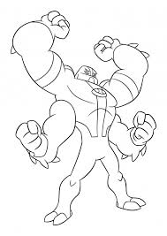 Ben 10 omniverse coloring pages for kids and for adults clip. Four Arms Coloring Pages Ben 10 Coloring Pages Colorings Cc