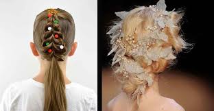 These are our 10 easy hairstyles that you can. 20 Holiday Themed Hairstyles You Can Rock This Christmas Elite Readers