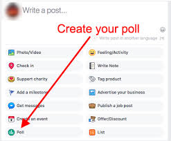 Create a poll in messenger. How To Create A Poll On Facebook People Engage With 2021 Edition