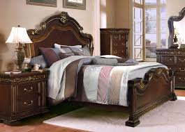 Along with silver accents (such as the drawer pulls). Mcferran B538 Traditional Dark Cherry Wood Finish Queen Size Bedroom Set 5pcs B538 Q Set 5