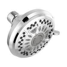 fixed shower head in chrome 75641