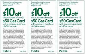 publix get 10 off 50 gas gift card