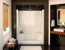 Check out our one piece shower selection for the very best in unique or custom, handmade pieces from our invitations shops. Bathroom Shower Stall Kits For Breathtaking Bathroom Design Shower Stall Fiberglass Shower Stalls Doorless Shower