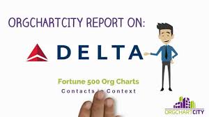 Delta Air Lines Org Charts By Orgchartcity Youtube