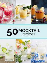 50 mocktail recipes taste and tell