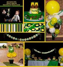 Alternatively, you can stick john deere pictures on the wall. John Deere Baby Shower Decorations