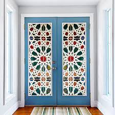 Wallflexi Door Mural Stained Glass Home