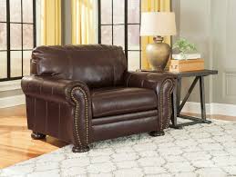 ashley furniture banner leather chair