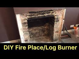 Diy Fireplace Log Burner Part 1