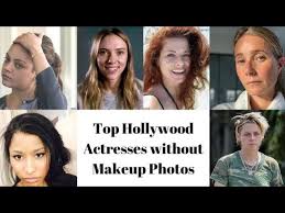 top hollywood actress without makeup
