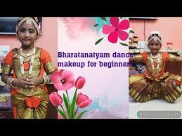 bharatanatyam makeup for beginners in