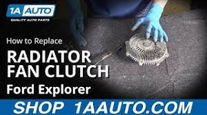 how to replace radiator fan clutch 06