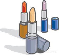 beauty cosmetics clipart various colors