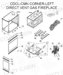 Direct Vent Gas Fireplace Cdcl Cmn