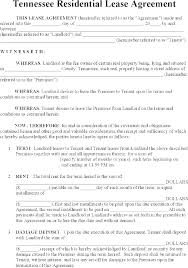 Commercial Rental Lease Agreement Template