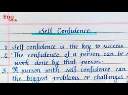 10 lines essay on self confidence