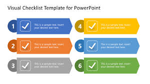 visual checklist powerpoint template