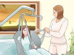 Typical hoyer lift hoyer lifts allow a person to be lifted and transferred with a minimum of physical effort. 3 Ways To Use A Hoyer Lift Wikihow