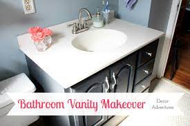 bathroom vanity makeover decor adventures