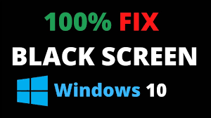 black screen after boot on windows 10
