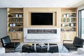 Living Room Tv Niche Design Ideas