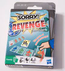 Revenge card game by parker brothers new & monopoly deal cib lot. Sorry Revenge Card Game Game Review Father Geek
