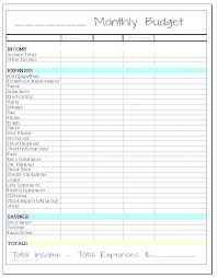 College Budget Spreadsheet Household Budget Worksheet Template Free