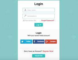 30 best html login registration form