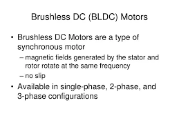 ppt brushless dc bldc motors