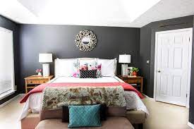 Dark Gray Accent Wall Paint Color