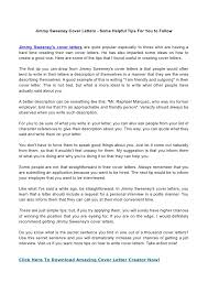 Email cover letter example  nfgaccountability com  
