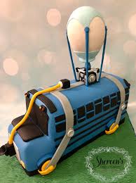 Fortnite's season 4 end event let players pilot upgraded battle buses to defeat galactus, end the nexus war, and save all of reality. Fortnite Battle Bus Novelty Birthday Cake Birthday Cake Kids Boys Novelty Birthday Cakes Birthday Cake Kids